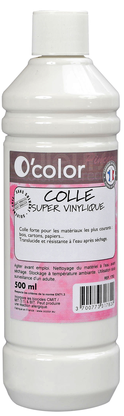 Flacon colle super vinylique - 500 ml