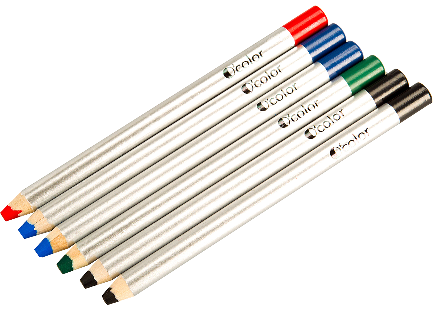 Etui de 6 crayons gros modules - Couleurs assorties