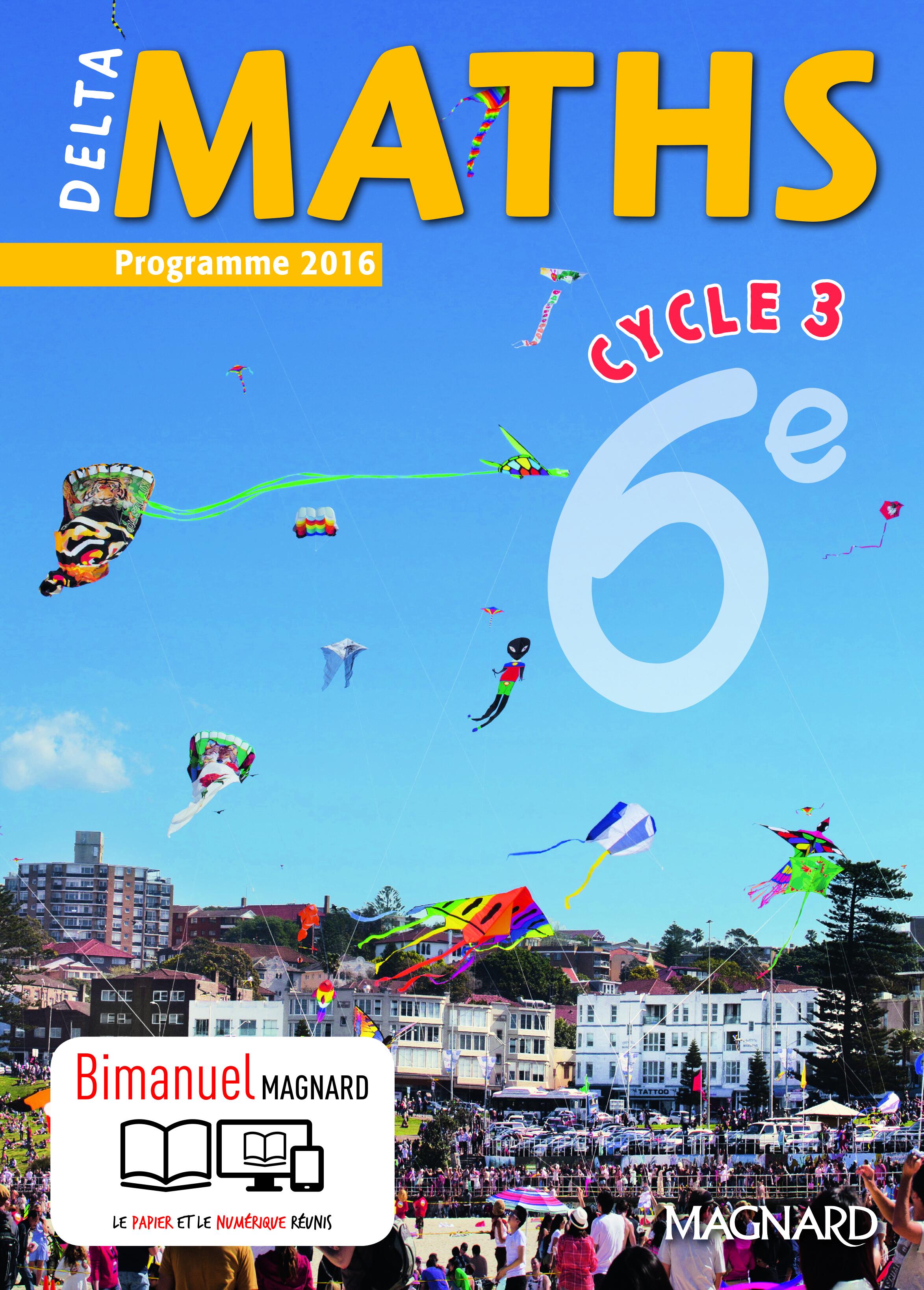 9782210105843 DELTA MATHS 6E 2016 BIMANUEL