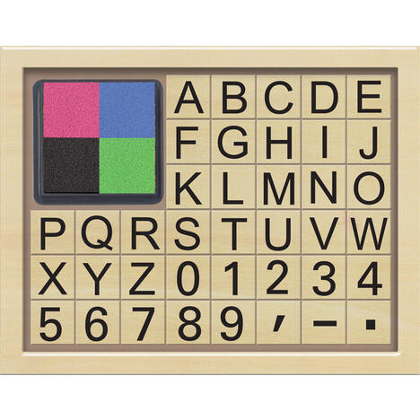 Etui mini-alphabet des animaux et chiffres