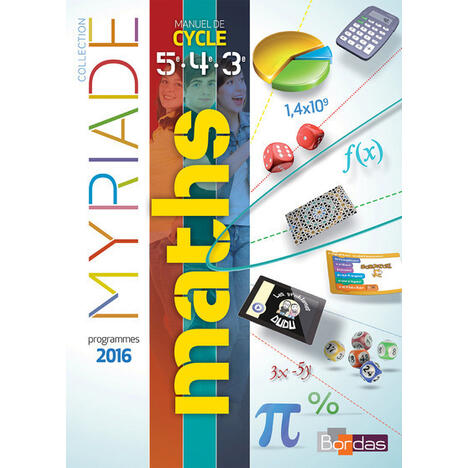 MYRIADE MATHEMATIQUES CYCLE 4 2016 MANUEL ELEVE