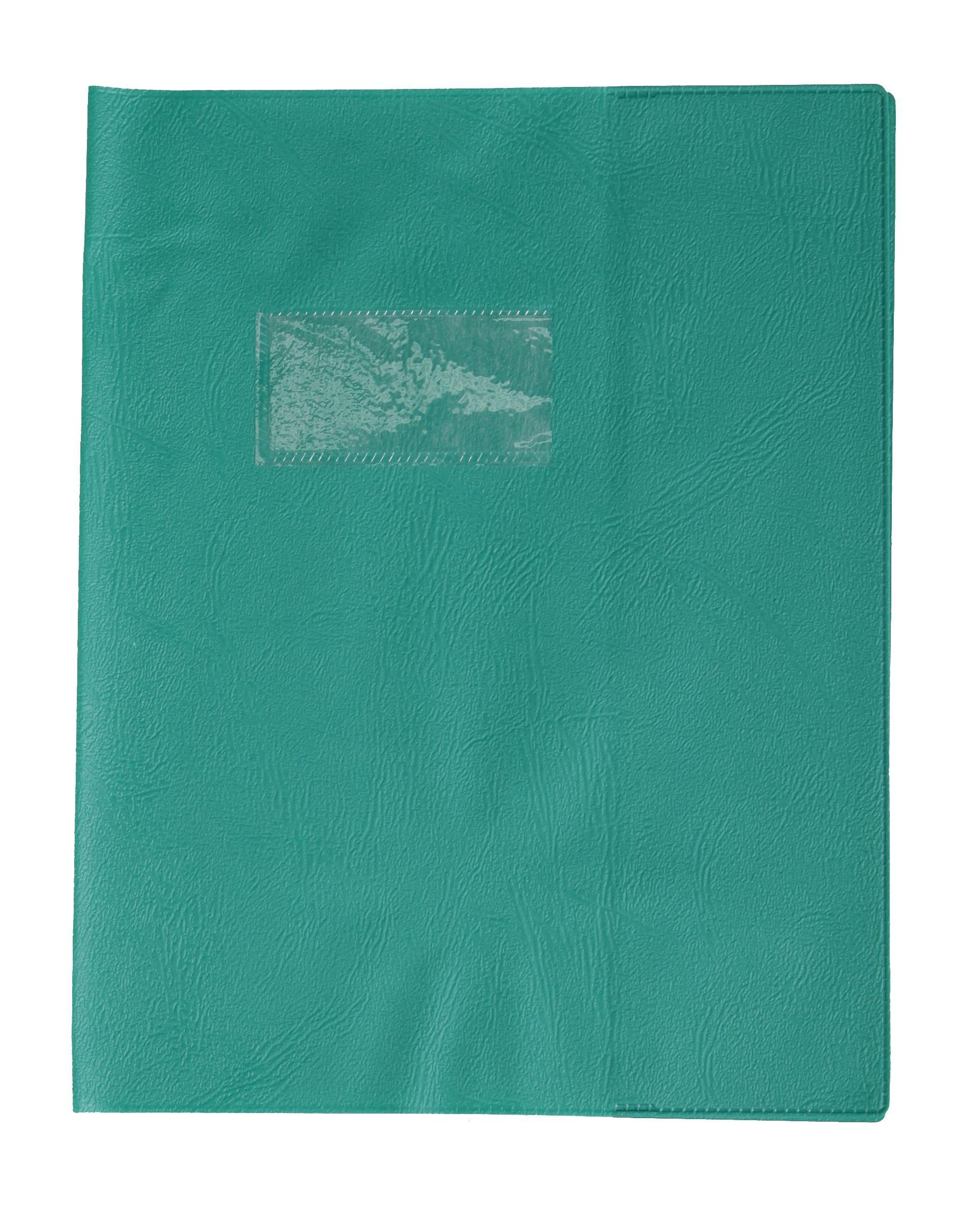 Protège-cahier nylon uni 20/100e - 17x22 - Vert