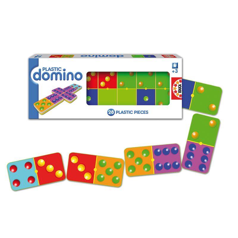 Domino classique 28 pièces plastiques