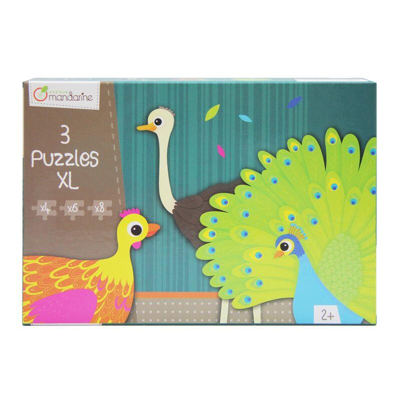 Puzzles XL: les animaux à plumes