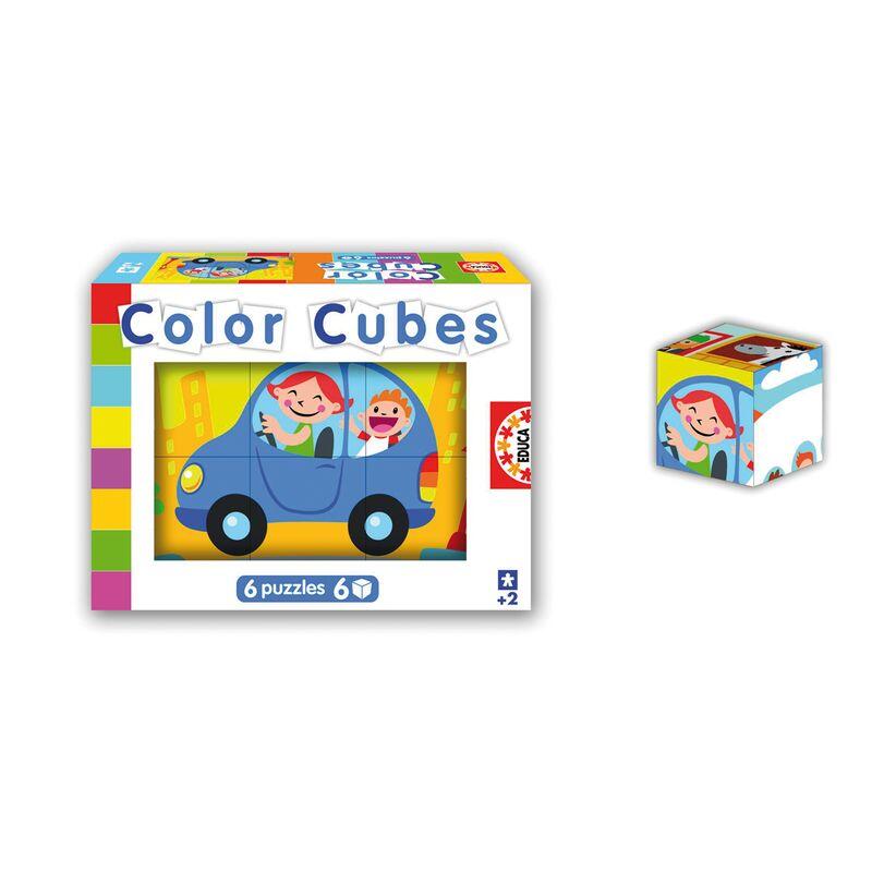 Color cubes - les véhicules