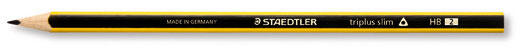 Etui de 12 crayons graphites TRIPLUS STAEDTLER - HB triangulaire