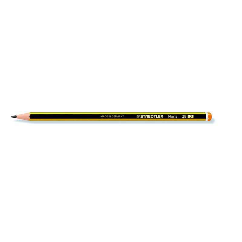 Bte 12 crayons graphites - 2B - tête trempée - très haute qualité