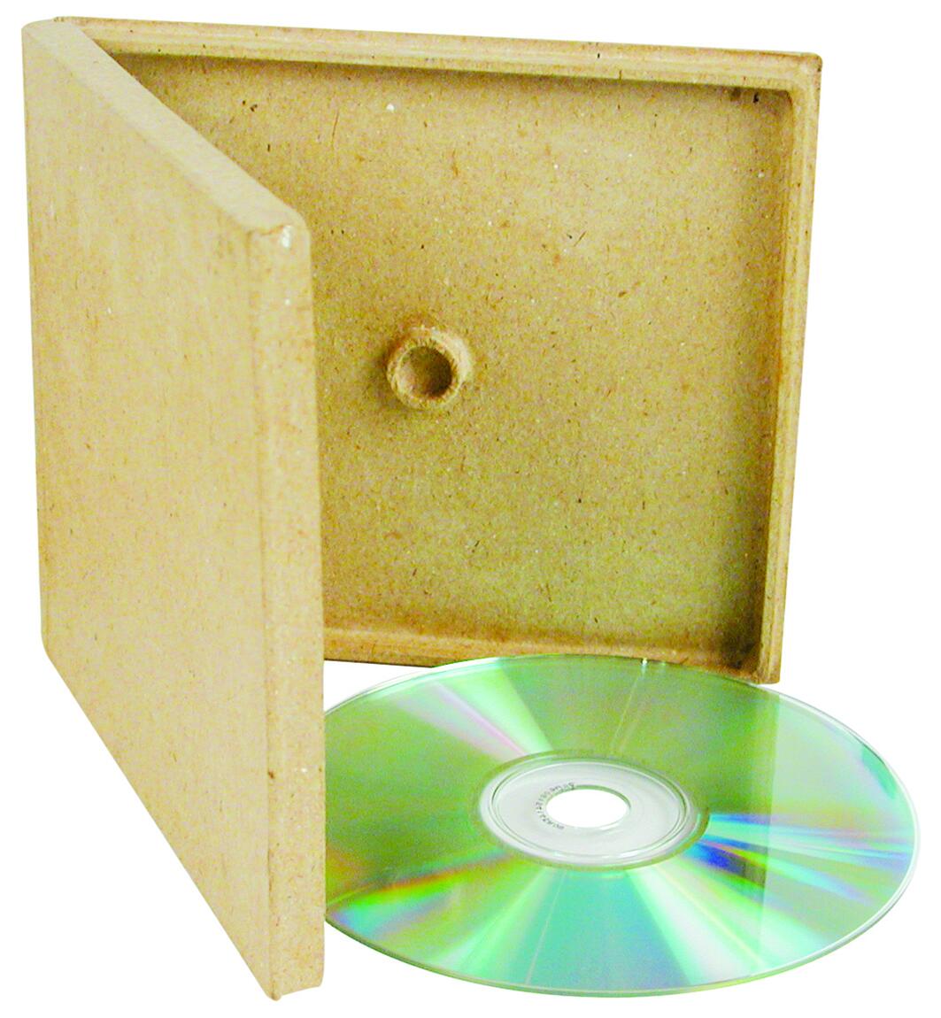 Boîte à CD à personnaliser 130 x 145 x 52 mm