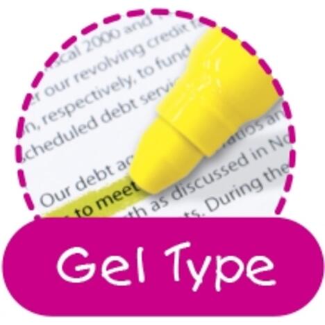 Surligneur gel - Jaune