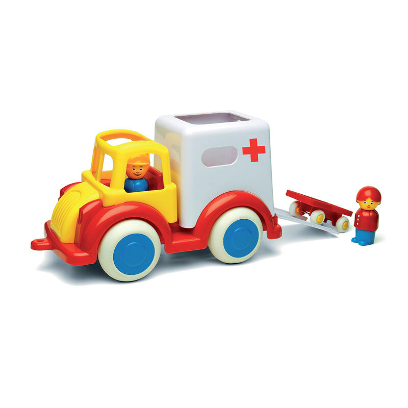 Ambulance - 25cm - avec brancard et 2 personnages
