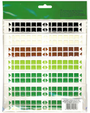 Le sachet de 960 mosaïques coloris assortis
