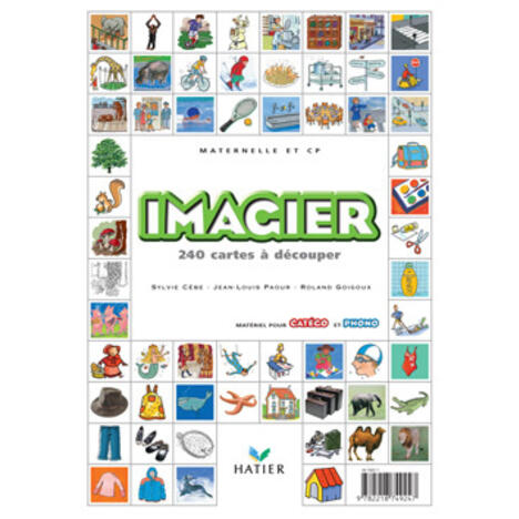 IMAGIER CATEGO/PHONO - MATERNELLE ET CP ED. 2004 - 240 CARTES A DECOUPER