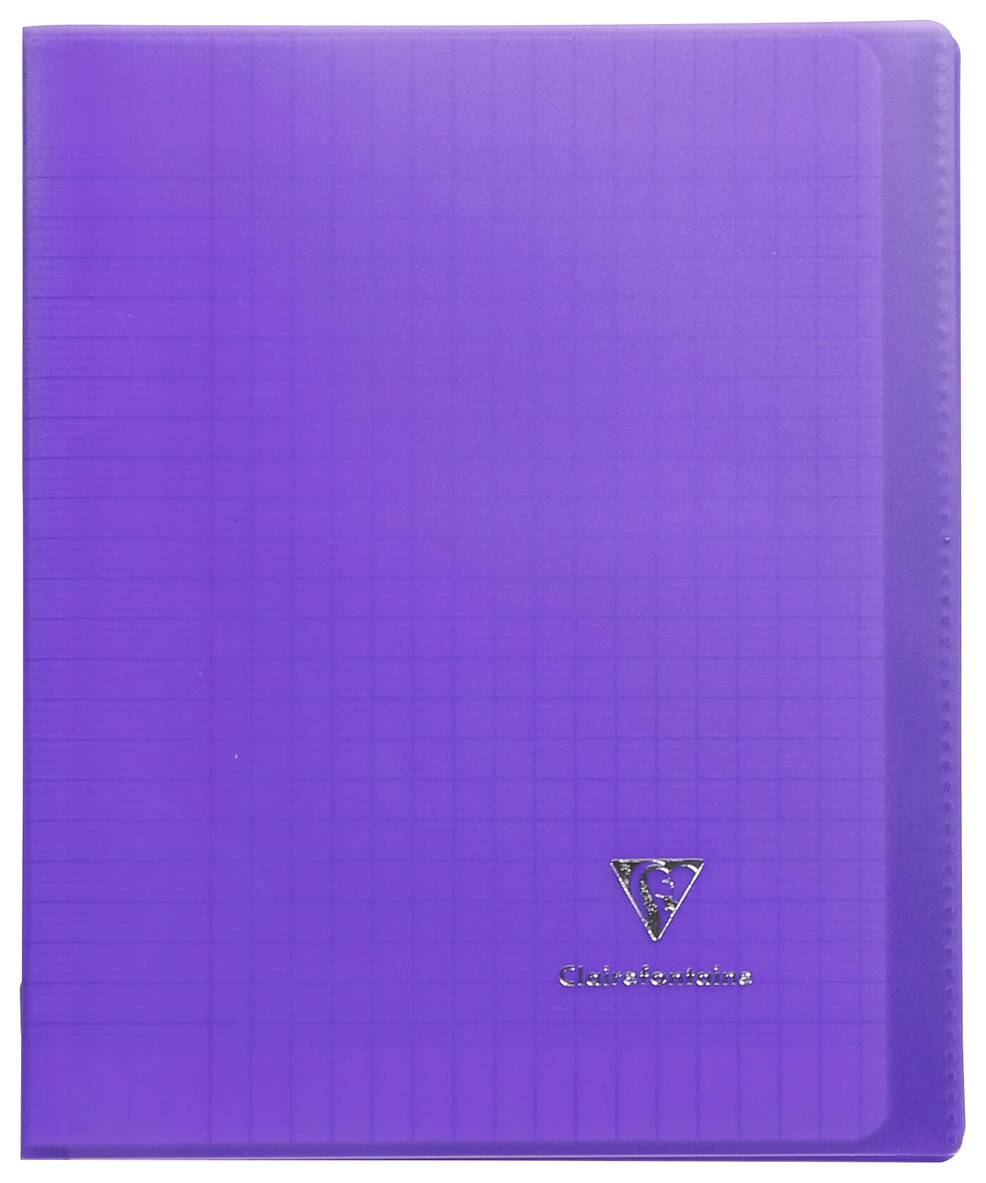 Piqure 17x22 - 90g - 96 p - Séyès - Koverbook couverture transparente Violette