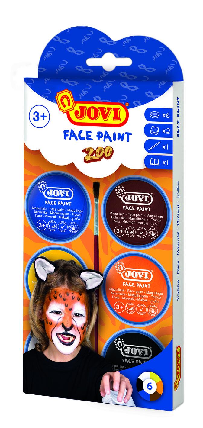 Palette 6 fards de 20 ml - Couleurs assorties - Le zoo