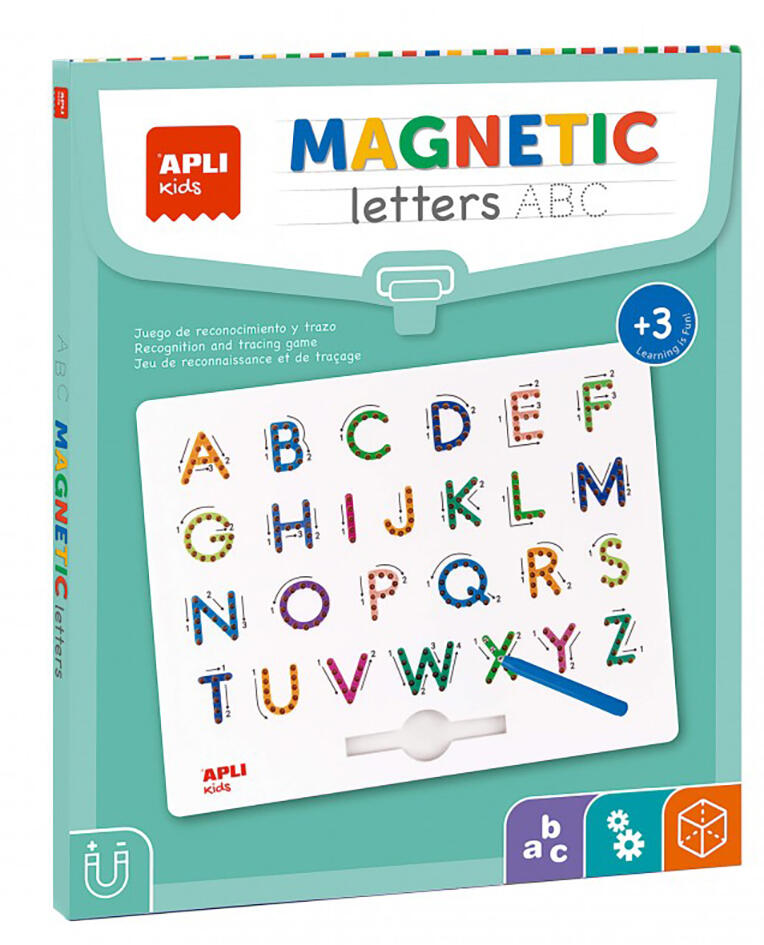Lettres magnétiques script - Graphisme et écriture