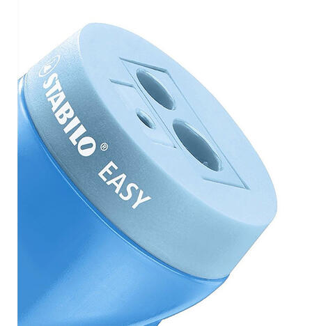 Taille-crayon Easysharpener 3 en 1 - Pour gaucher - Bleu