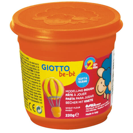 Assortiment de 18 pots pâte à jouer Giotto Be-bé - 220 g