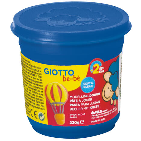 Assortiment de 18 pots pâte à jouer Giotto Be-bé - 220 g