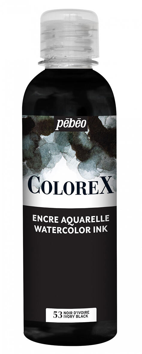 Encre Colorex Pebeo 250 ml - Noir