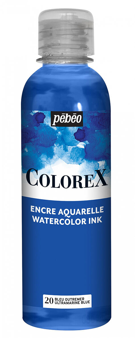 Encre Colorex Pebeo 250 ml - Bleu outremer