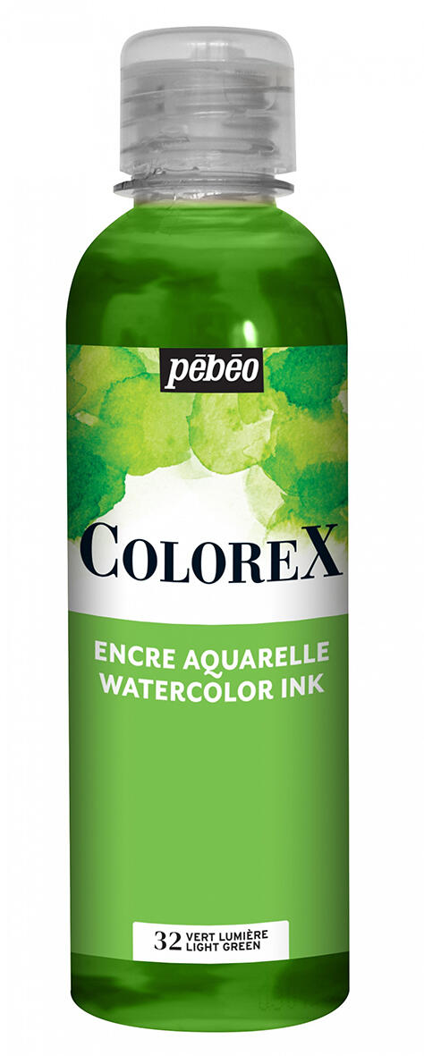 Encre Colorex Pebeo 250 ml - Vert lumière