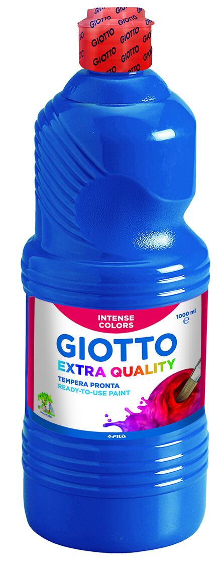 Gouache Giotto - 1 litre - Bleu outremer