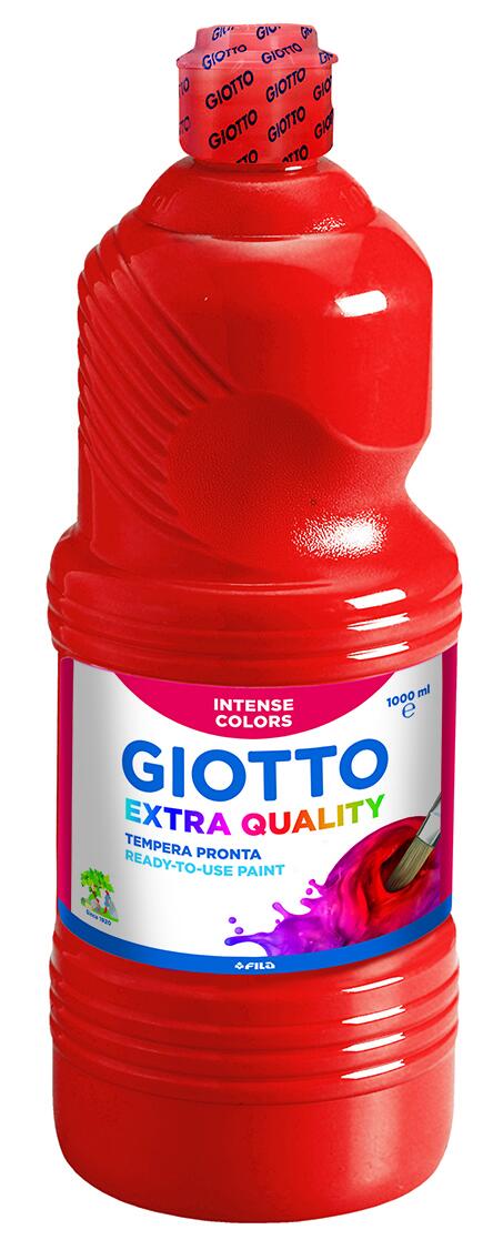 Gouache Giotto - 1 litre - Rouge écarlate