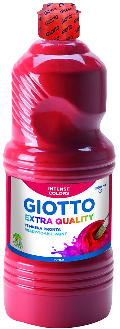 Gouache Giotto - 1 litre - Rouge vermillon