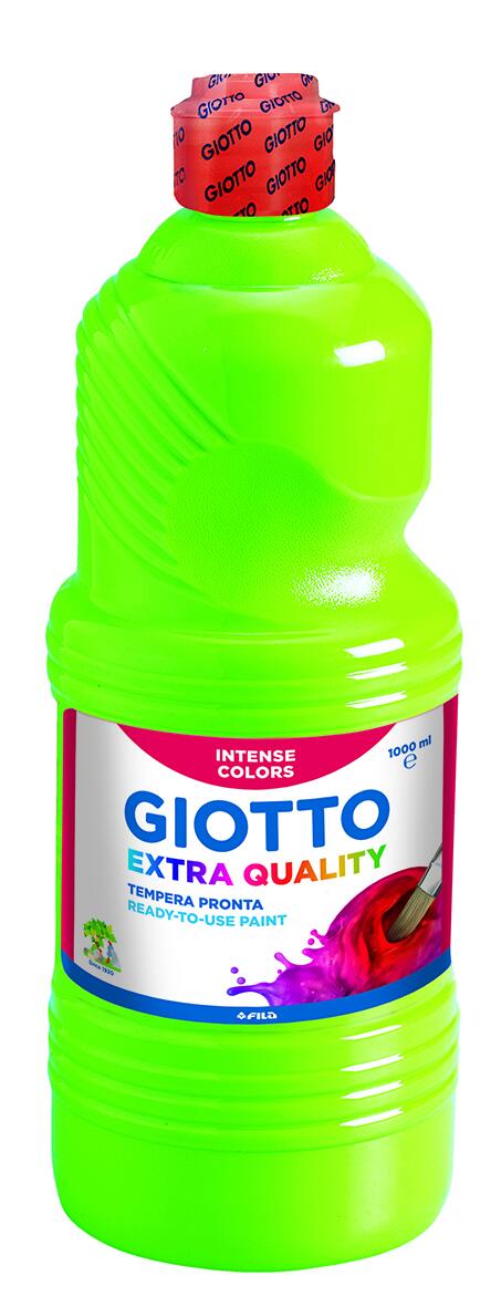Gouache Giotto - 1 litre - Vert printemps