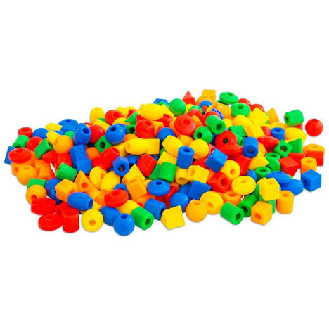 Boîte de 150 perles jumbo aux couleurs vives