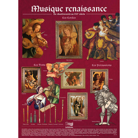 15 posters 68 x 50 cm : panorama des arts et musique