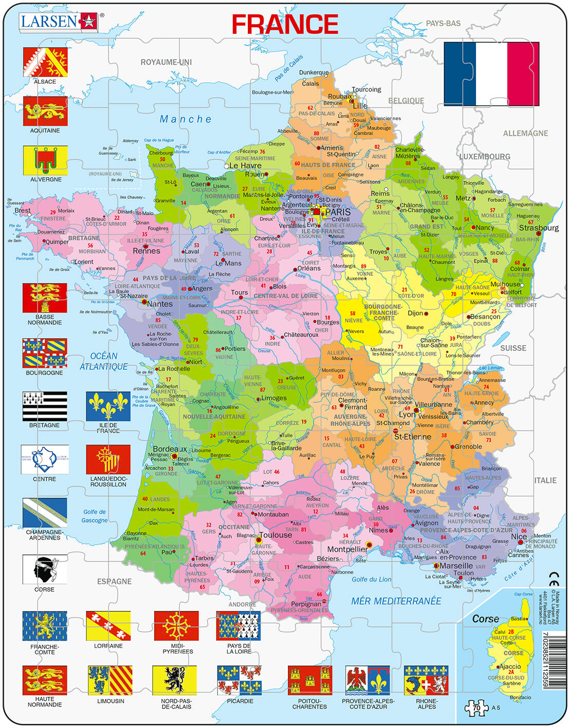 France des nouvelles régions