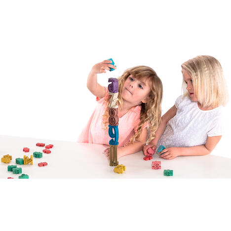 SET DE 34 NOMBRES AUX COULEURS MONTESSORI