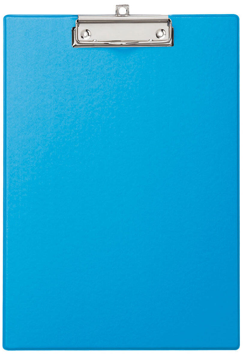 Porte-blocs A4 plastifié - Bleu clair