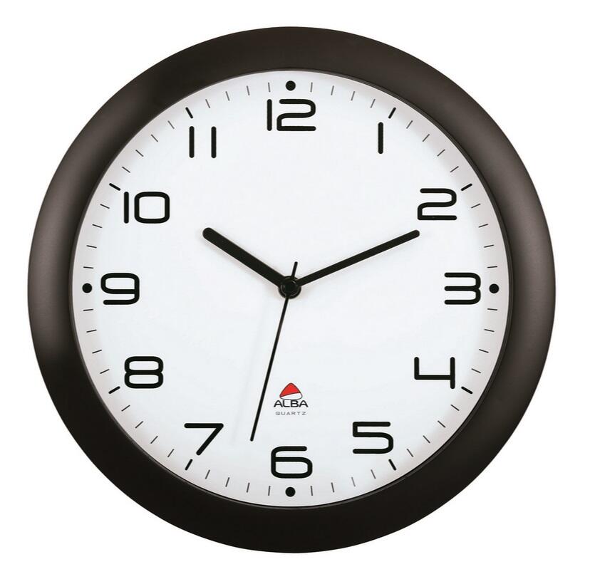 Horloge murale Diamètre 30cm - Noir