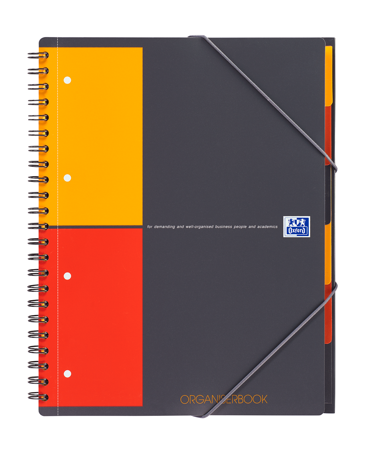 Organiserbook 160p A4+ quadrillé 5x5