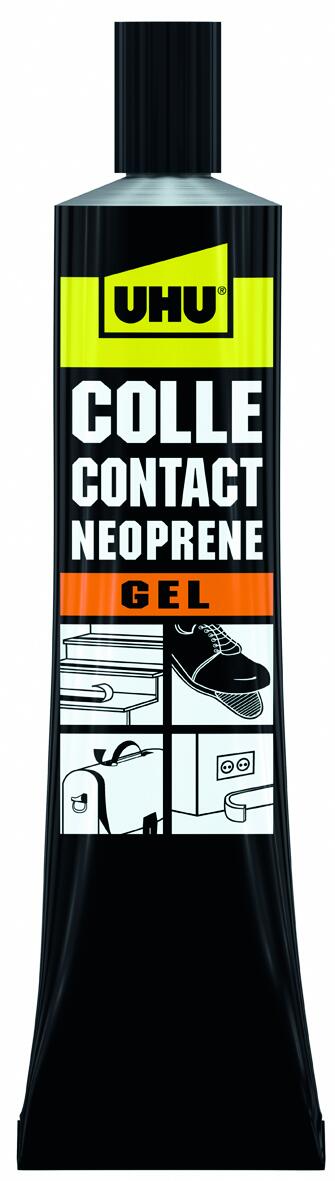 Colle contact néoprène gel - UHU - 120 g