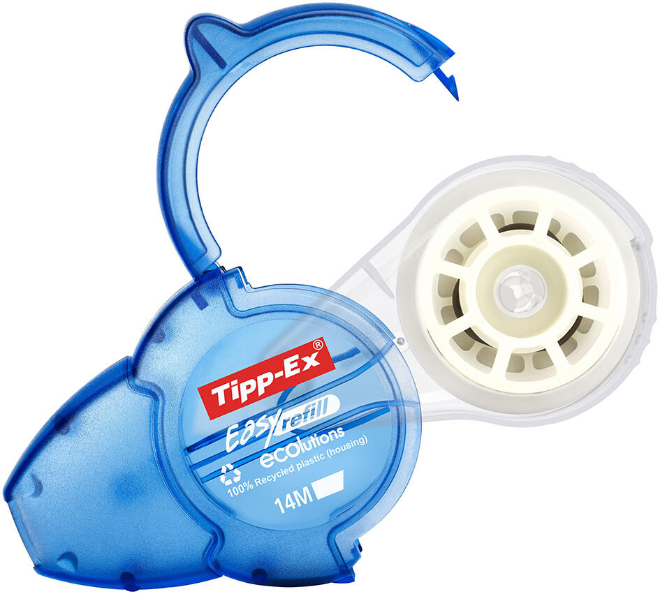 Tipp-Ex Roller de correction SOFT Grip 4,2mm x 10m Bleu