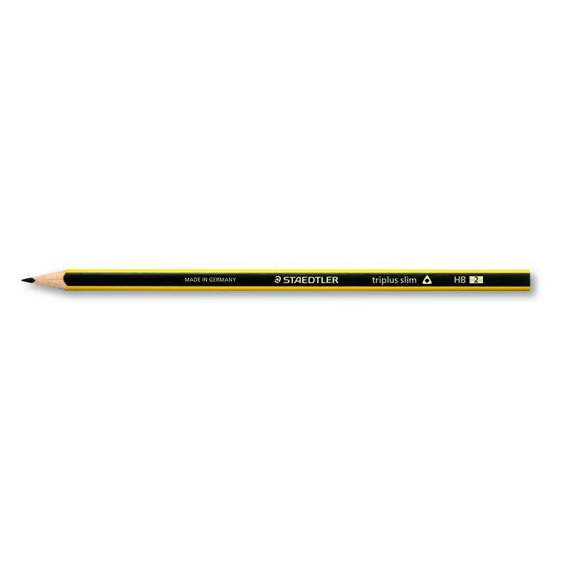 Bte 12 crayons graphites - HB - tête trempée - très haute qualité