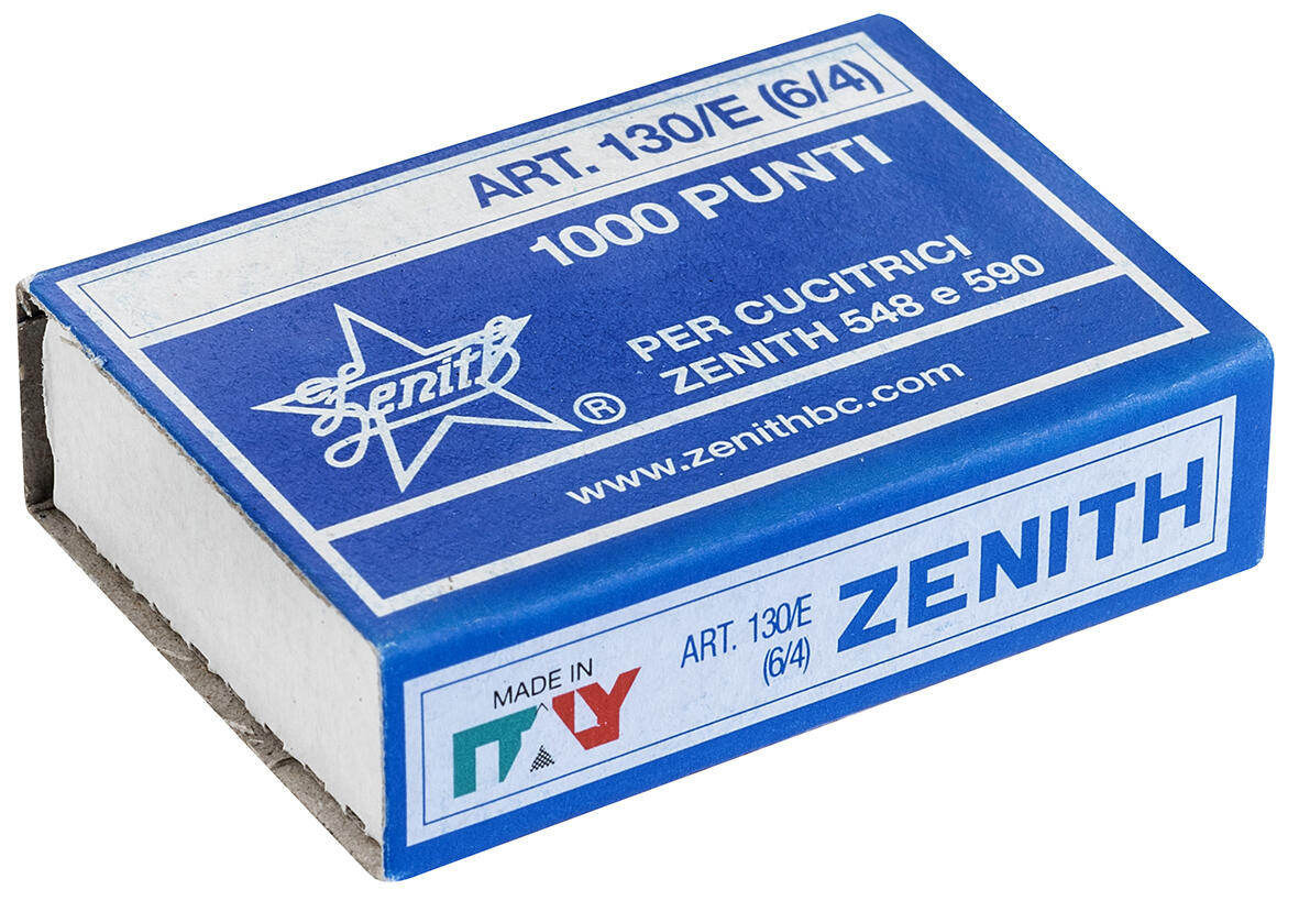 Boîte de 1000 agrafes ZENITH 130E